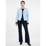 Orsay Light blue women's faux leather jacket - Women's | ePonuda.com