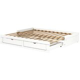 MID.YOU Raztegljiva Postelja Livio Ii, Bela, 90-180x200 | Shoptok.si