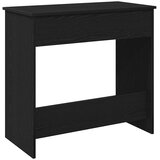  Radni stol crni 80 x 40 x 75 cm od iverice | Eponuda.com