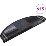 Maison Chic Samolepilne Preproga, Ruge za stopnice 15 kos. črne in sive 65x21x4cm, (22121183) | Shoptok.si