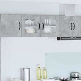 vidaXL Stenska kuhinjska omarica z vrati Betonsko siva 80 x 31 x 40 cm | Shoptok.si
