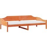 vidaXL Posteljni okvir voščeno rjav 80x200 cm trdna borovina, (21292406) | Shoptok.si