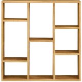 House Nordic Polica s više razina od punog hrasta u prirodnoj boji 15 cm Townsville – | shoptok.hr