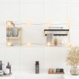  Zidno ogledalo s LED svjetlima 30 x 80 cm stakleno pravokutno | shoptok.hr