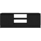 TV ormarić crni hrast 102x30x36 cm inženjerski drvo | shoptok.hr