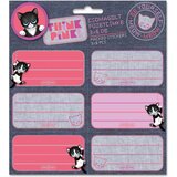 Ars Una Think Pink pakirane nalepke za zvezke 3×6 kosov Cene