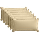  Presvlaka za jastuk 6 kom. HOUTEN Bež 40 x 70 cm Poliester | shoptok.hr