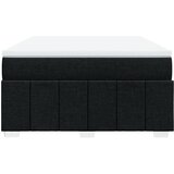  Krevet s oprugama i madracem crni 160x200 cm od tkanine | shoptok.hr