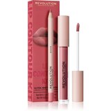 Makeup Revolution Lip Contour Kit set za ustnice odtenek Queen Cene