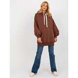 ex moda Sweatshirt-EM-BL-694.20X-dark brown | shoptok.hr