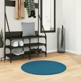  Tepih OVIEDO kratkih vlakana tirkizni Ø 80 cm | shoptok.hr