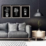 Wallity dekorativna slika 3PKCT-004, 118x53cm, 3 dela Cene