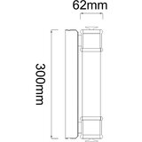 Open Design OR85266 - LED osvetljenje za ogledalo OMI LED/7W/230V 30 cm IP44 mesing | Eponuda.com