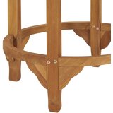  Barski stol Ø 60 cm od masivne tikovine | shoptok.hr