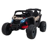 Licencirani CAN-AM Maverick ATV dječji automobil na akumulator, crni Slike