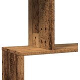 Sobna pregrada / regal za knjige 3 razina 70x24x97 cm drveni | shoptok.hr