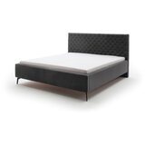 Meise Möbel tamno sivi bračni krevet s letvicama i spremištem La Maison, 160 x 200 cm | shoptok.hr