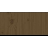  Komoda smeđa boja meda 100 x 40 x 75 cm od masivne borovine | shoptok.hr