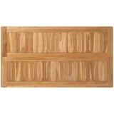 Vanjski bar set 5 pcs Neprerađeno Čvrsto teak drvo | shoptok.hr