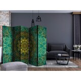 Artgeist PARAVAN 225/172/3 cm turkizna, zlate barve | Shoptok.si