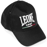 Leone 1947 Kape s šiltom Man Caps Basic Črna Cene