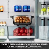 Just Perfecto JP-AF4GL staklena friteza na vrući zrak 1500 W, 1,5 L + 4 L | shoptok.hr