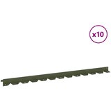  Ograda oko Travnjaka 10 kom. 102 x 4 x 4 cm Čelik | shoptok.hr