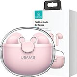 Usams BLUETOOTH 5.1 TWS SLUŠALKE BREZŽIČNE ZA TELEFONE ROZA, (21968899) | Shoptok.si