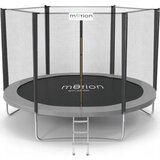 MOTION zelena trambolina 244 sa zaštitom mrežom i merdevinama ( OM-710214 ) | ePonuda.com