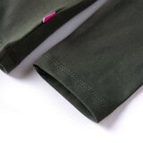  Dječja majica dugih rukava kaki 116 | shoptok.hr