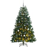  Umjetno božićno drvce 300 LED sa šarkama i kuglicama 180 cm | shoptok.hr