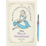 Bilježnica A5 Alice in Wonderland premium s kemijskom, 96 listova