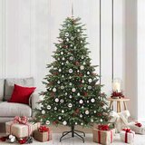 VidaXL Umjetno božićno drvce Zelena 210 cm PVC i Metal i Plastika VidaXL Umjetno božićno drvce Zelena 210 cm PVC i Metal i Plastika Slike