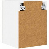 Viseći ormarić 2 pcs Beton siva i bijela 30 x 31 x 40 cm | Eponuda.ba
