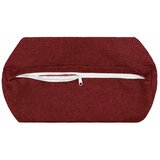  Presvlaka za jastuk 6 kom. HEERLEN Vinska crvena Ø 15 x 40 cm - Vinska crvena Promjer 15 x 40 cm 6 | shoptok.hr