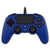 Nacon gamepad wired compact controller plavi osmosmerni kursor usb windows playstation | Eponuda.com