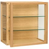 Hübsch Stenska vitrina v hrastovem dekorju v naravni barvi 40x40x27 cm Poetic – | Shoptok.si