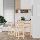  The Living Store Barska garnitura 5-delna trdna borovina - Barska Garnitura, (21453528) | Shoptok.si