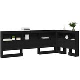  Skladišno uzglavlje Crni hrast 100 cm Konstruirano drvo | shoptok.hr