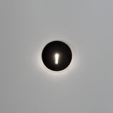 Kanlux 90806 - LED svetlo za stepenište MAGNIK LED/1,7W/230V CCT crno okruglo | Eponuda.com