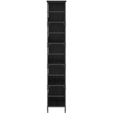  Polica Crni hrast 78,5 x 33 x 188,5 cm metal PB | shoptok.hr