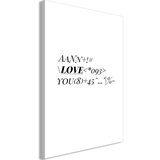  Slika - Love Code (1 Part) Vertical 40x60 Cijene