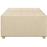  Okvir za krevet bez madraca krem 100 x 200 cm od tkanine | shoptok.hr