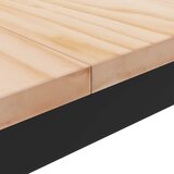  Kava Stol Prirodna 100 x 100 x 45 cm Čvrsto borovo drvo | shoptok.hr