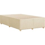  Okvir kreveta bez madraca krem 120x190 cm od tkanine | shoptok.hr