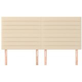  Uzglavlje krem boje 160x5x118/128 cm tkanina | Eponuda.com