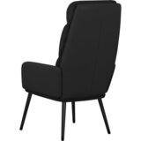  Stolica za opuštanje od tkanine crna | shoptok.hr