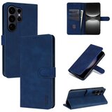 SUNSKY Eleganten ovitek etui iz umetnega usnja za Samsung S26 Ultra, Moder Cene