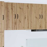 VidaXL zidni kuhinjski ormarić zidne umjetnički hrast 50 x 31 x 80 cm VidaXL zidni kuhinjski ormarić zidne umjetnički hrast 50 x 31 x 80 cm Slike