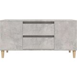 TV ormarić boja betona 102 x 44 5 x 50 cm od konstruiranog drva | shoptok.hr